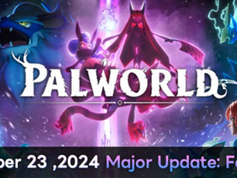 Palworld game cover art